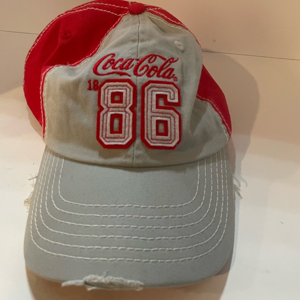 Vintage coca cola adjustable hat